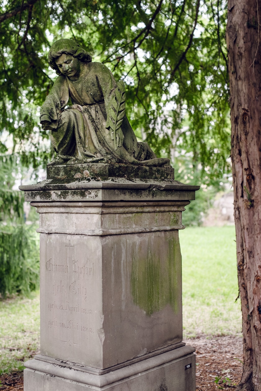 Freiburg im Breisgau – Tombe de l'ancien cimetière du Neuburg