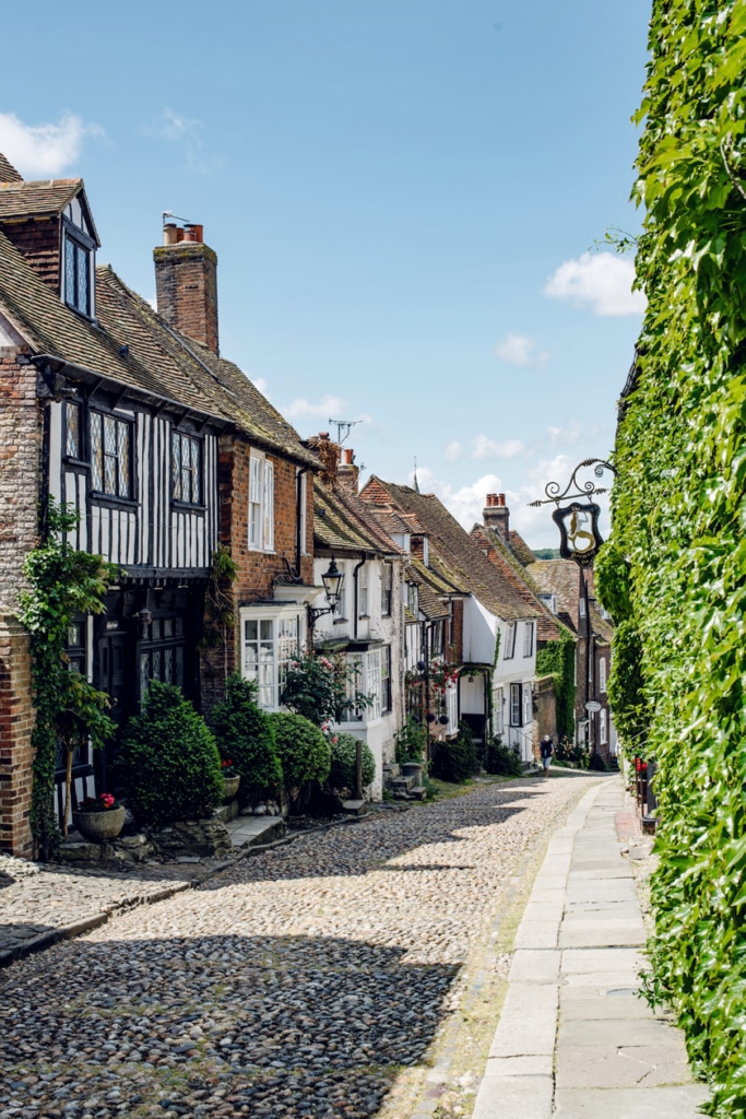 Balade dans la vieille ville médiévale de Rye, dans le sud est de l'Angleterre