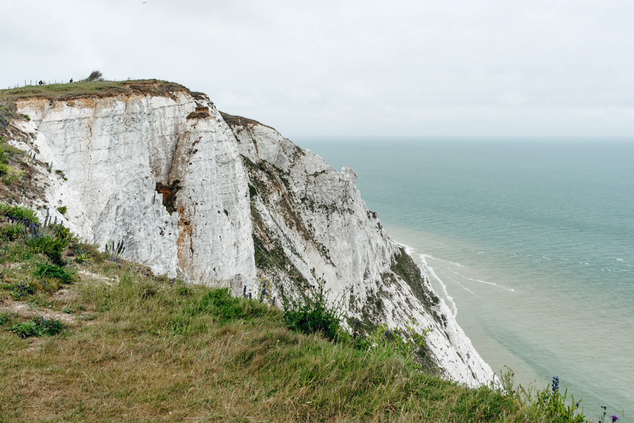 Balade le long des falaises de Beachy Head, dans le sud est de l'Angleterre