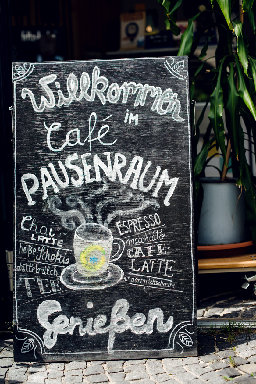 Pausenraum, café végétalien à Freiburg im Breisgau