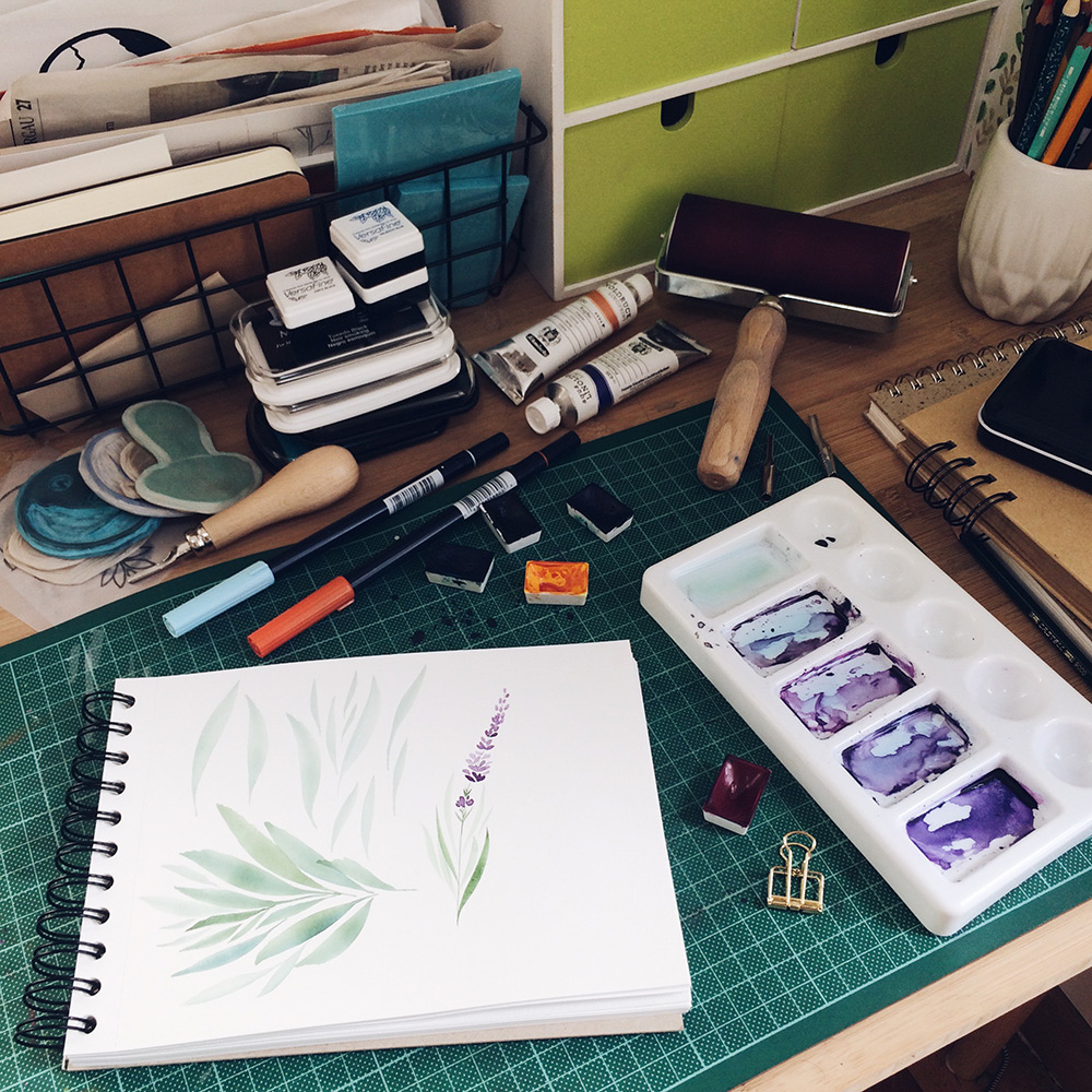 Mon petit espace créatif