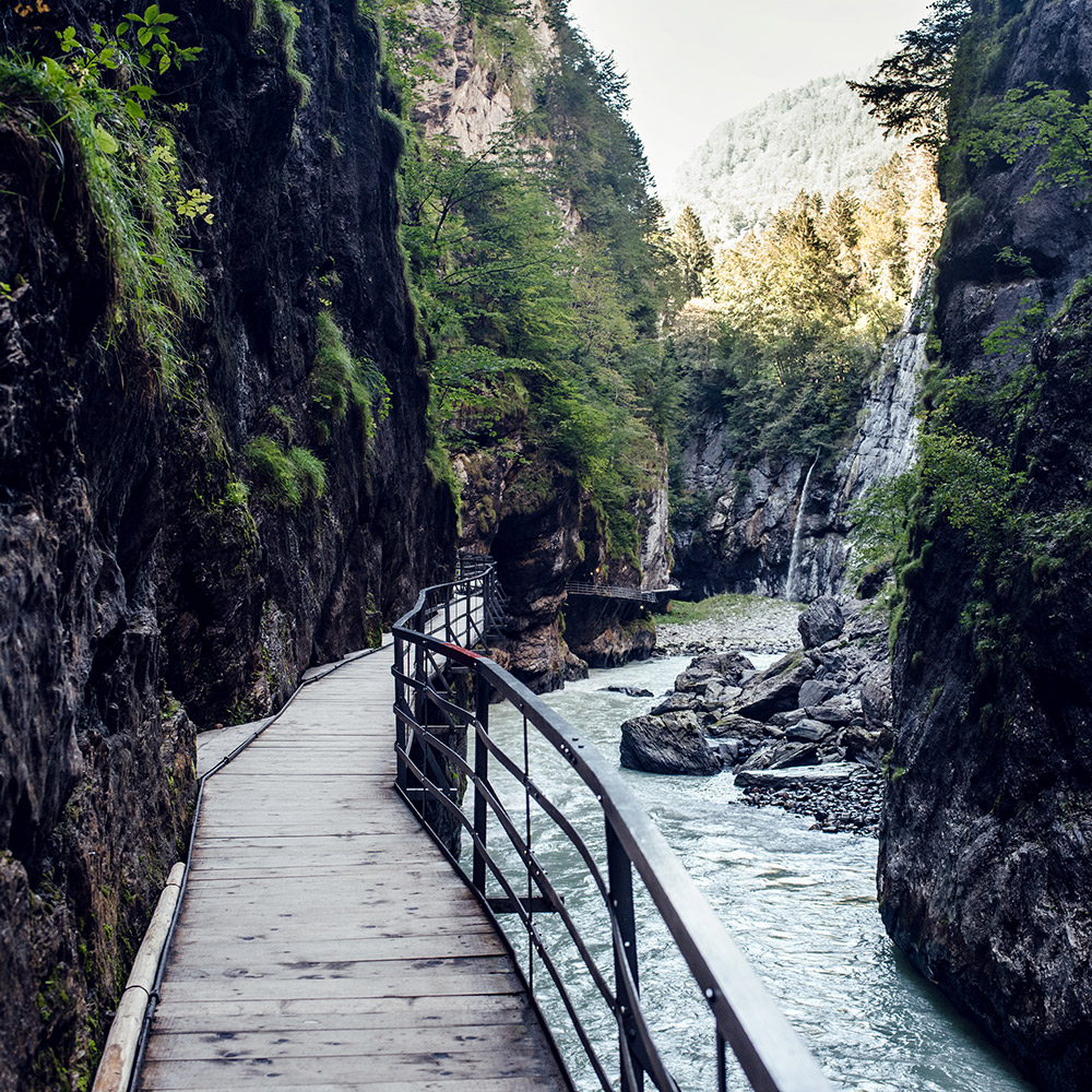 Balade dans les gorges de l'Aar