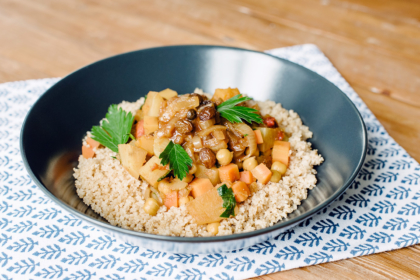 Couscous aux légumes d'hiver et tfaya