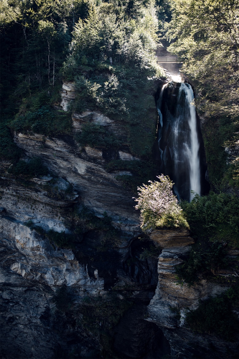 Les chutes du Reichenbach dans l'Oberland bernois