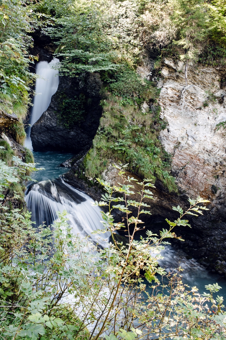 Les chutes du Reichenbach dans l'Oberland bernois