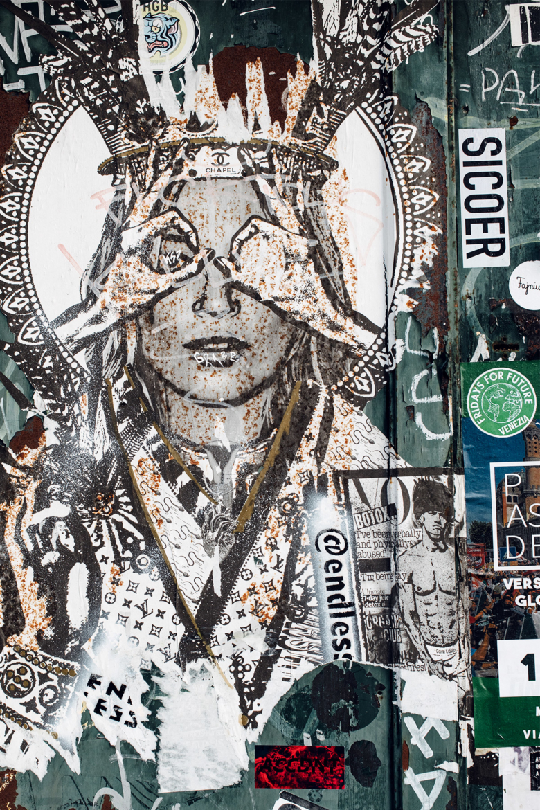 Venise: street art dans le quartier de Dorsoduro