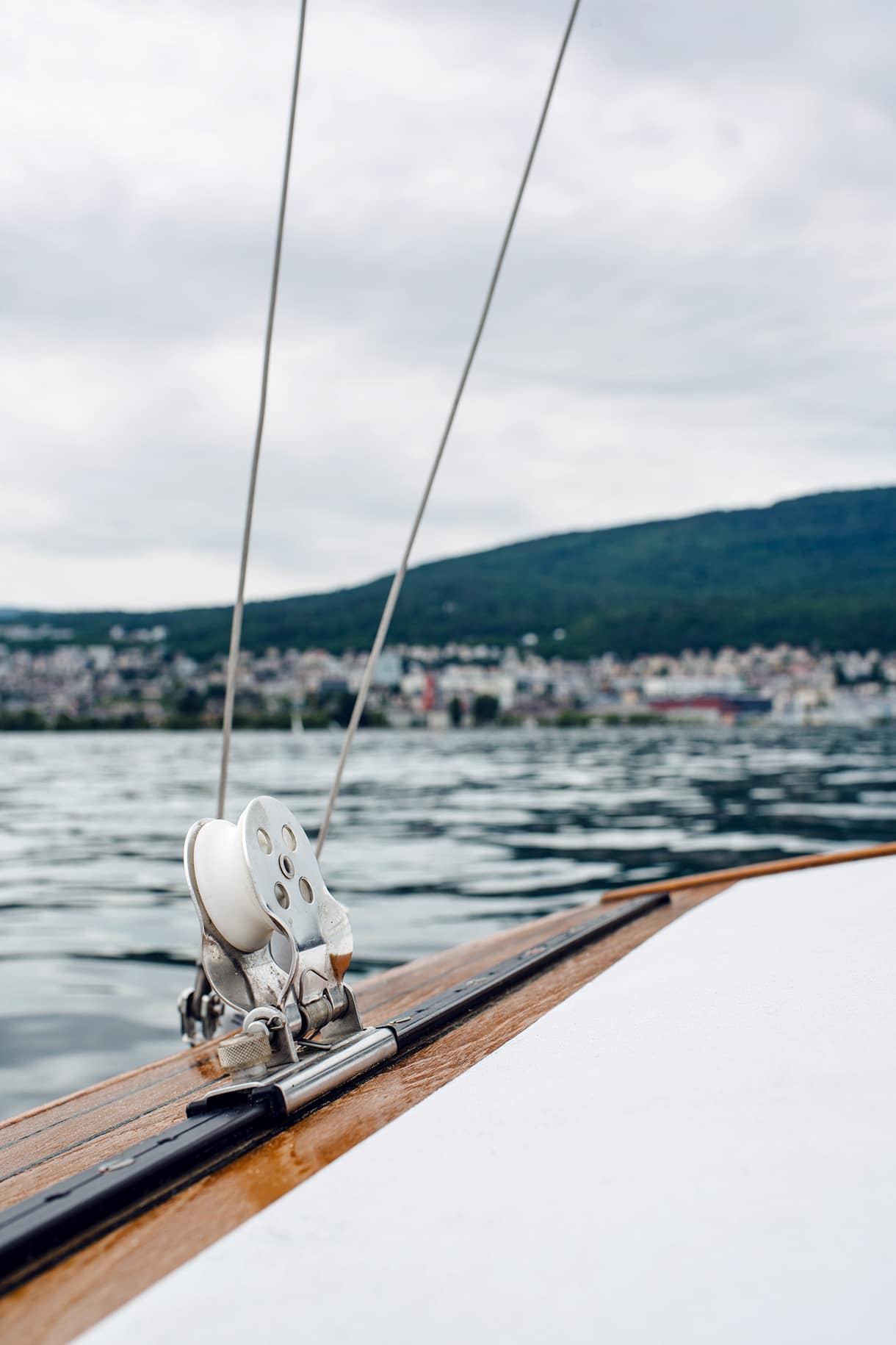 Sortie en voilier sur le lac de Neuchâtel