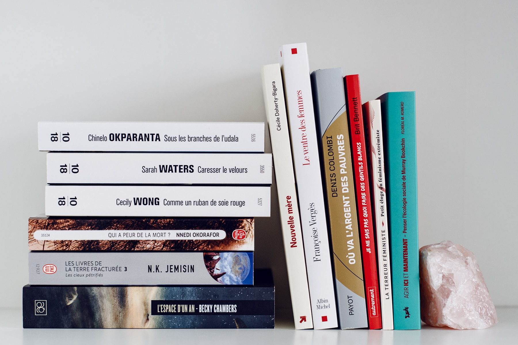 Pile à lire: 12 livres pour 2021